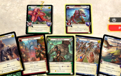 Pantheon: Riksis vs Tarken is coming to Epic Card Game Digital!